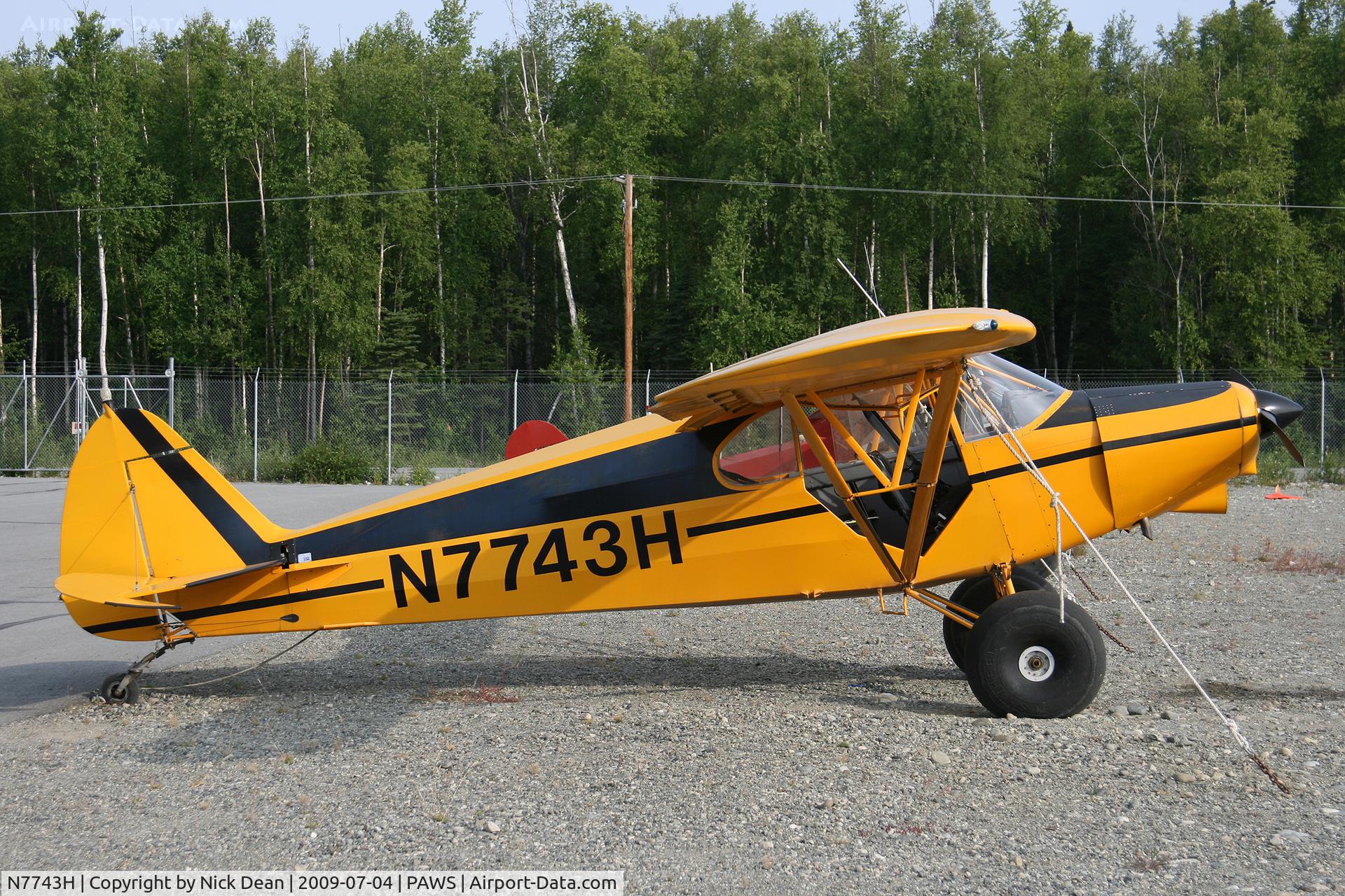 N7743H, 1946 Piper PA-12 Super Cruiser C/N 12-639, PAWS