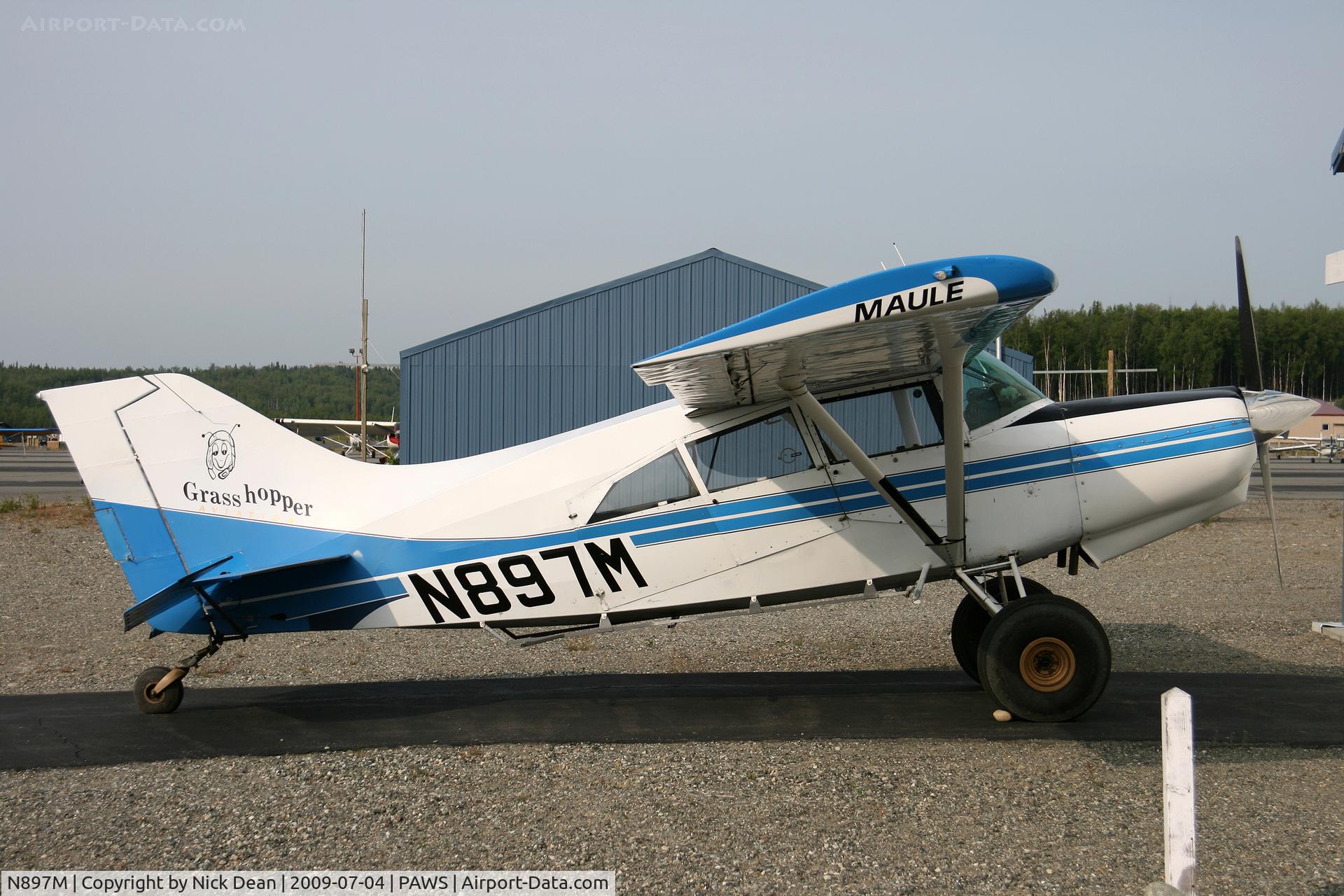 N897M, 1989 Maule M-7-260 C/N 4064C, PAWS