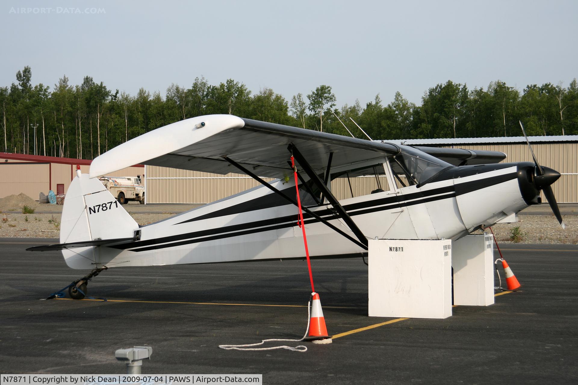 N7871, 1947 Piper PA-12 Super Cruiser C/N 12-3986, PAWS