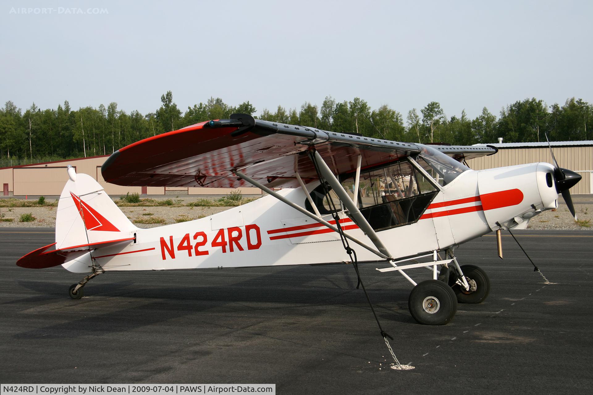 N424RD, 1956 Piper PA-18A 150 Super Cub C/N 18-5169, PAWS