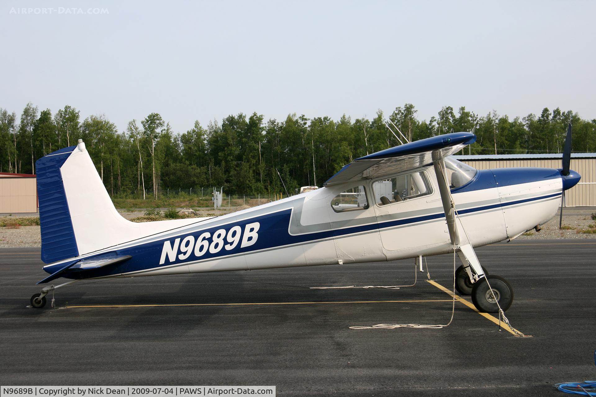 N9689B, 1957 Cessna 180A C/N 32986, PAWS