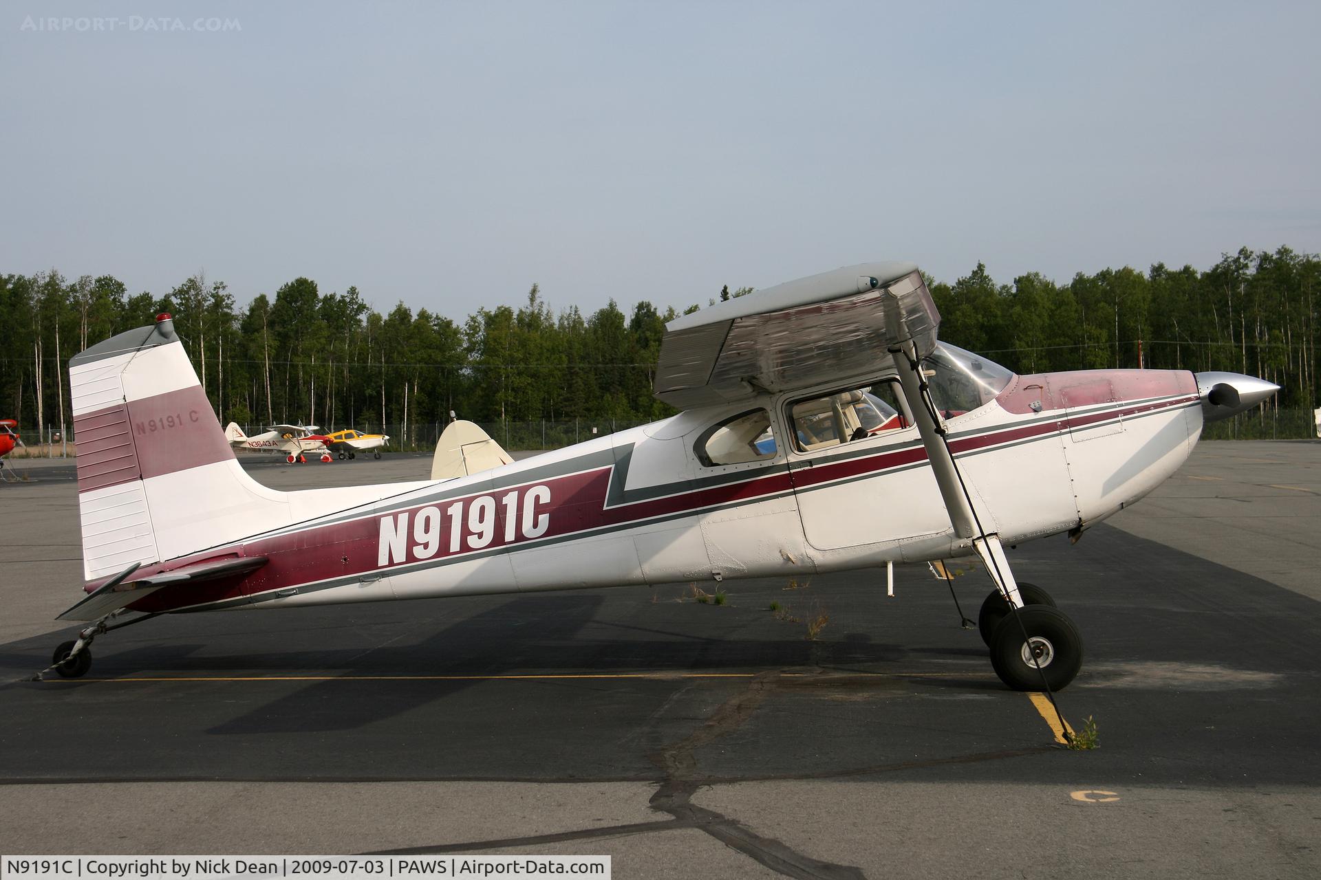 N9191C, 1954 Cessna 180 C/N 31290, PAWS