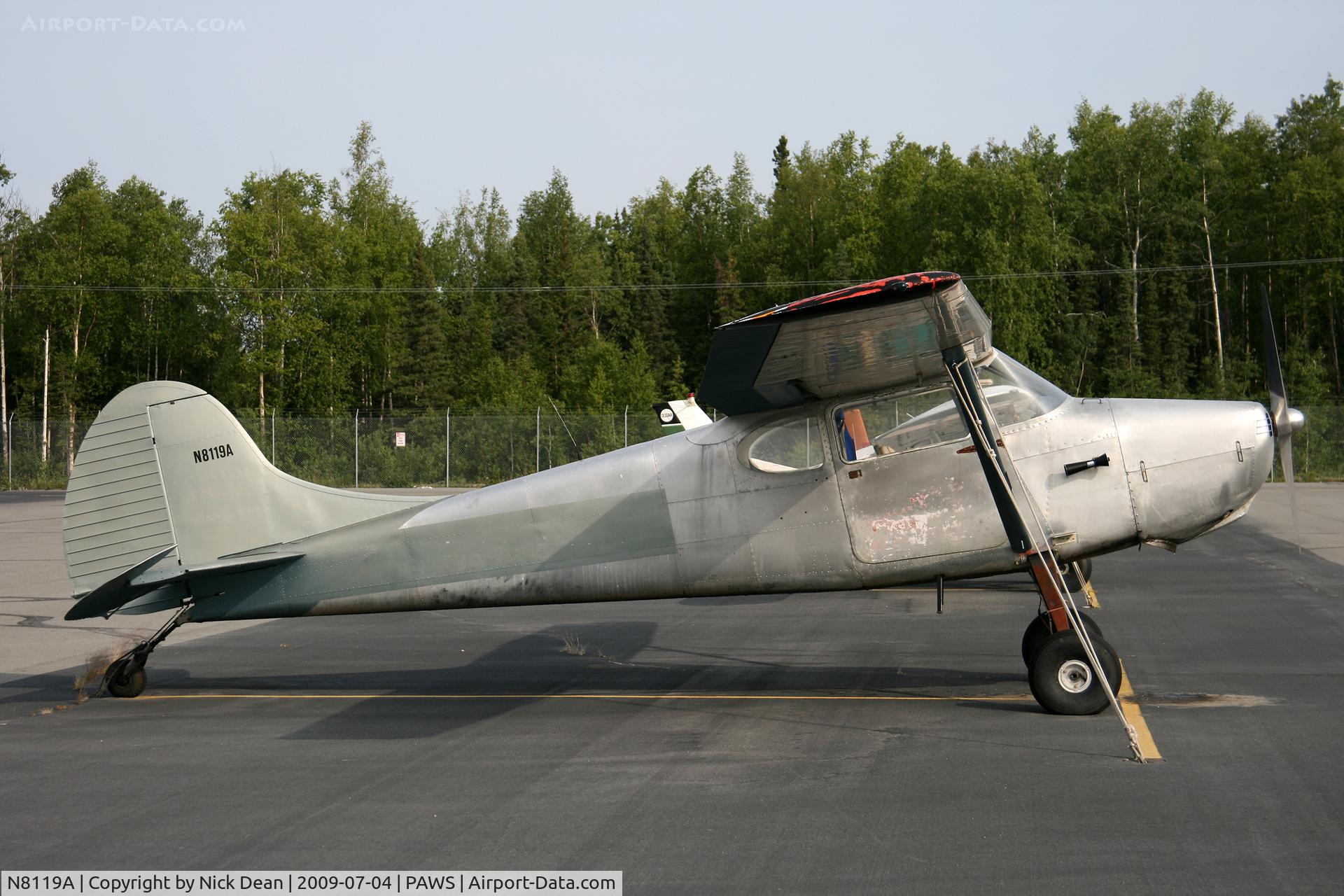N8119A, 1952 Cessna 170B C/N 20971, PAWS