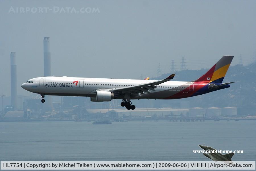 HL7754, 2007 Airbus A330-323X C/N 845, Asiana