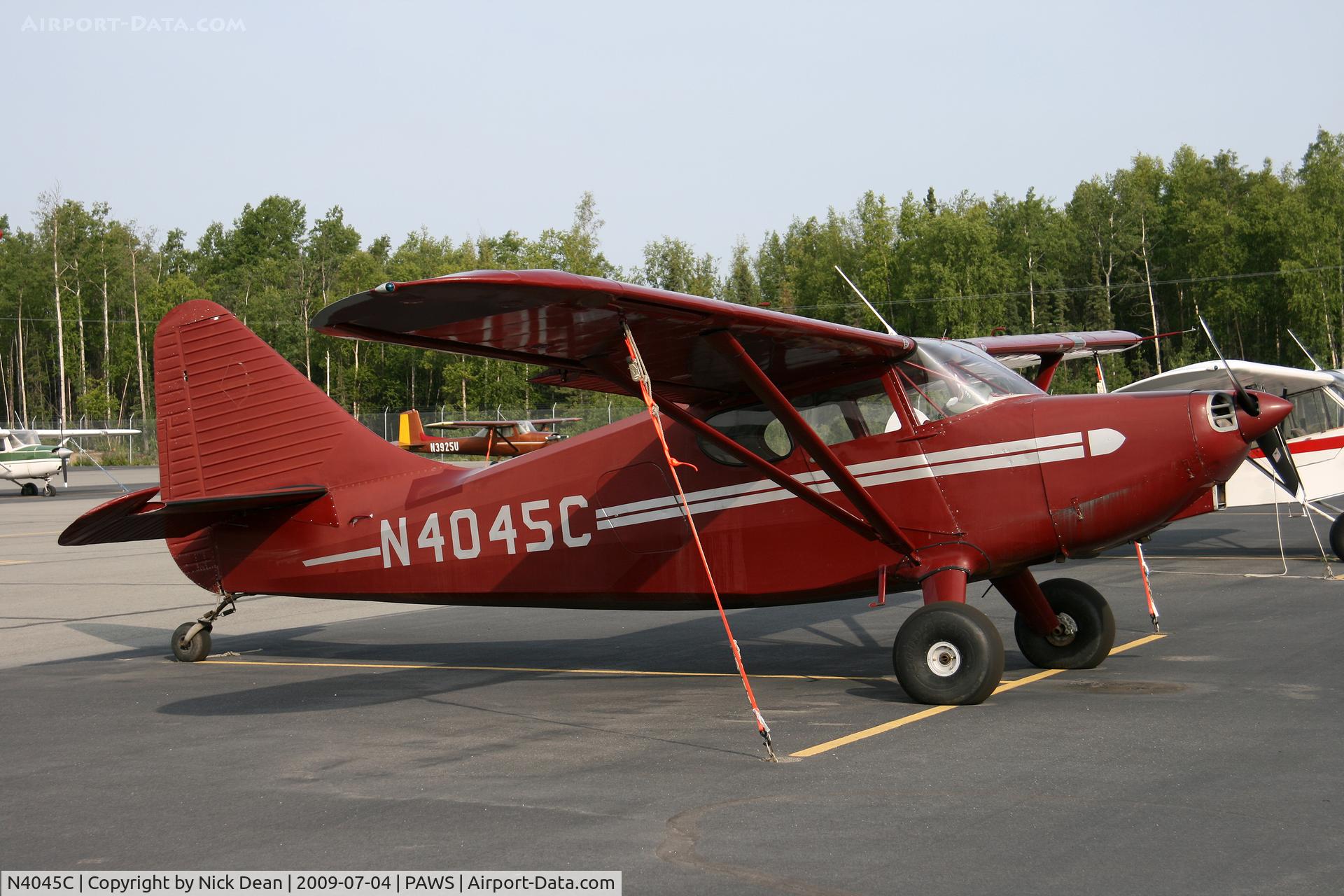 N4045C, 1949 Stinson 108-3 Voyager C/N 108-5045, PAWS