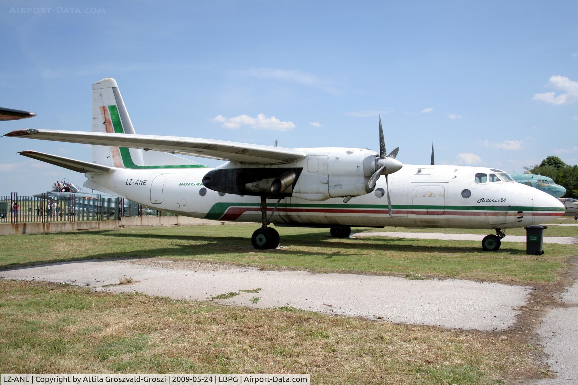 LZ-ANE, Antonov An-24B C/N 77303406, Bulgarian Museum of Aviation, Plovdiv-Krumovo (LBPG).