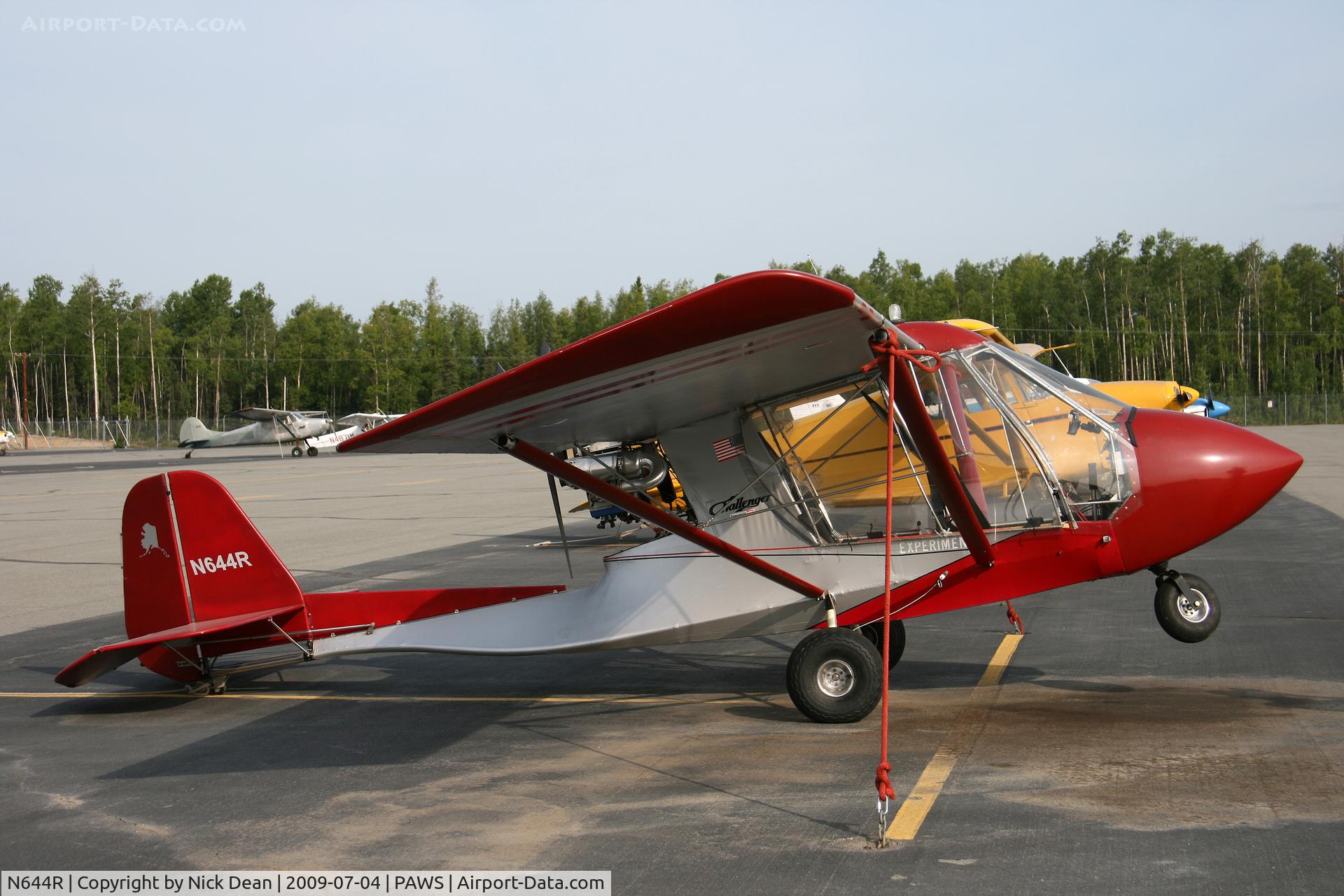 N644R, 2005 Quad City Challenger II C/N CH2-0401-2070, PAWS
