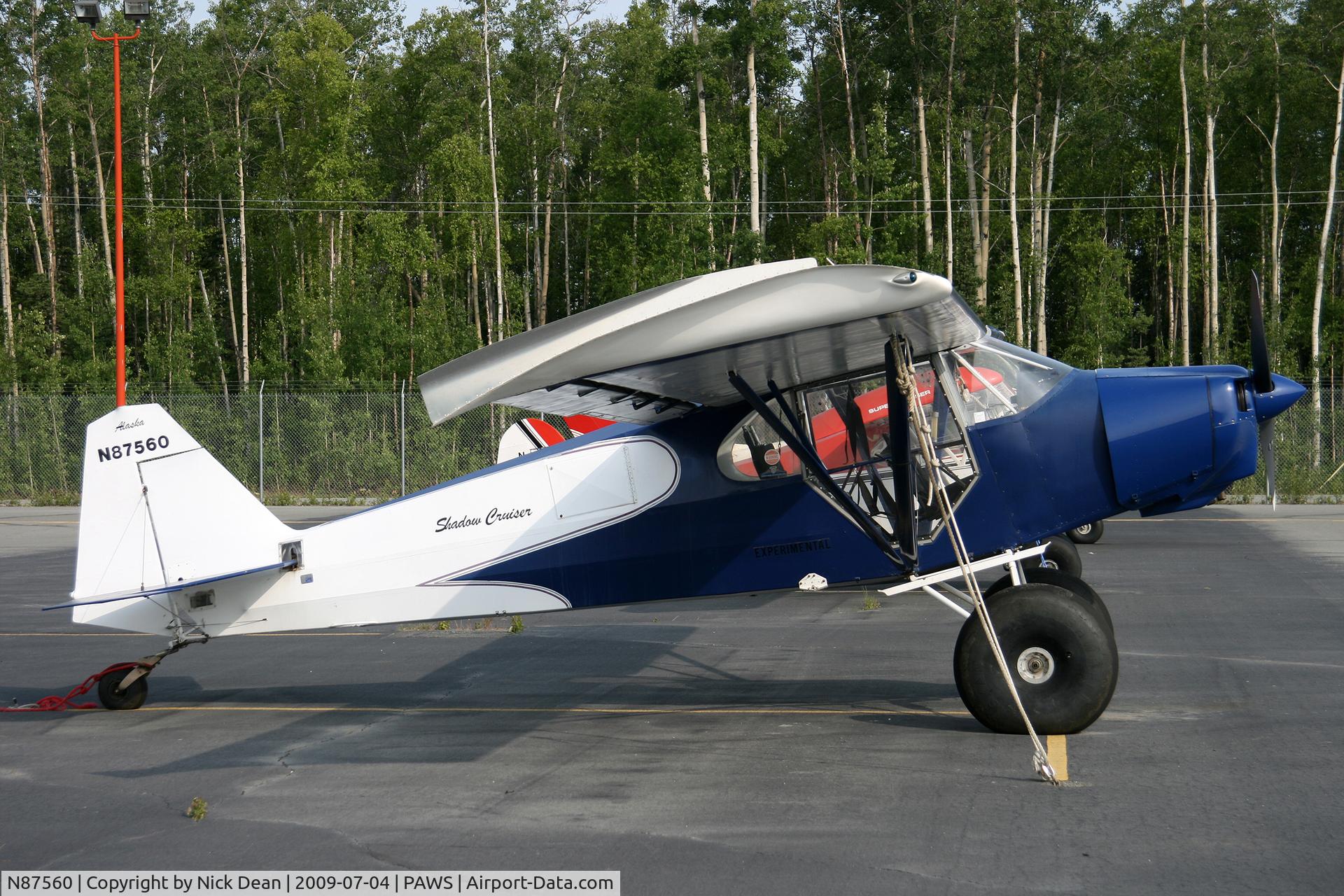 N87560, 2007 Kennerson Roland Scott SHADOW CRUISER C/N 001, PAWS