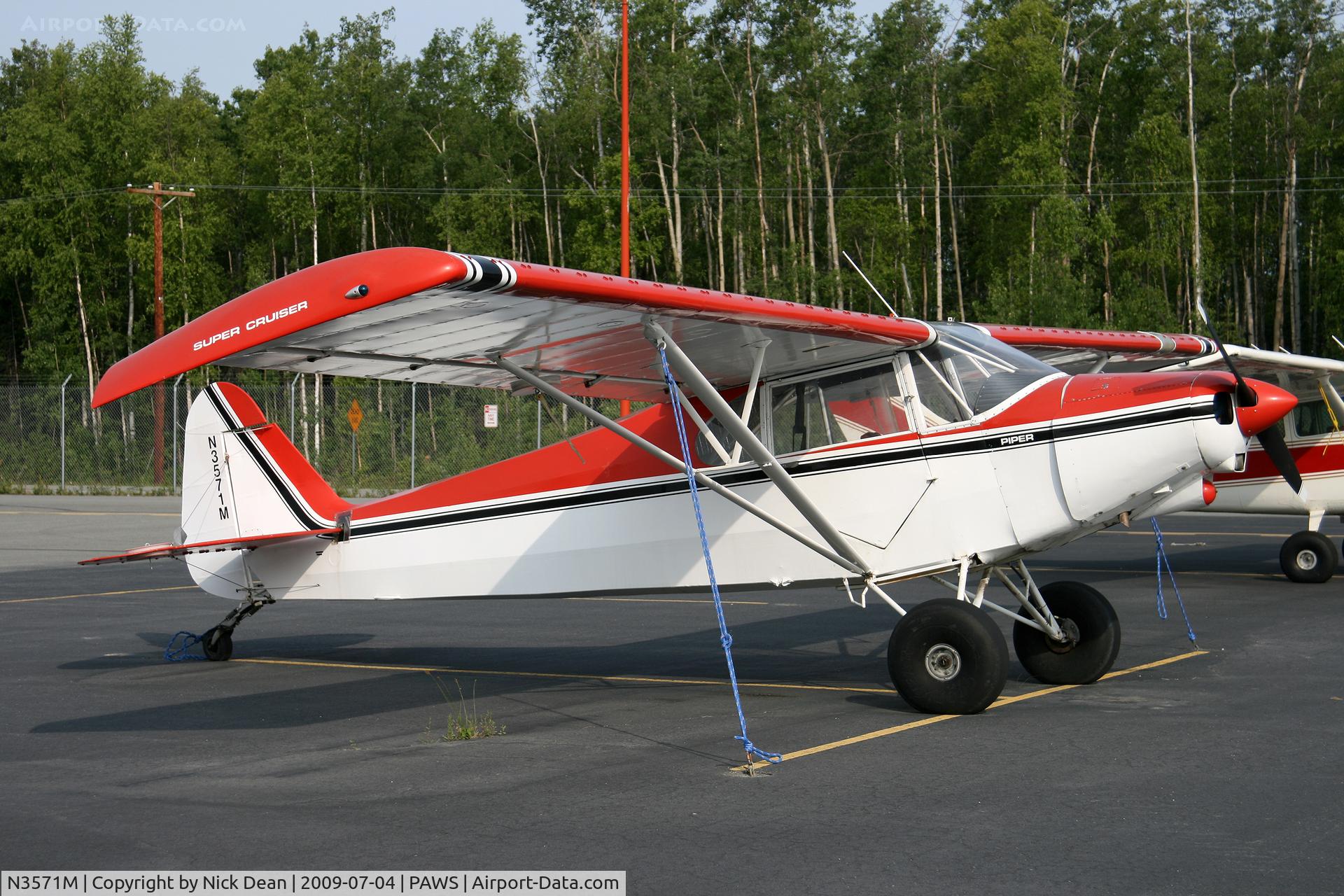 N3571M, 1947 Piper PA-12 Super Cruiser C/N 12-2419, PAWS