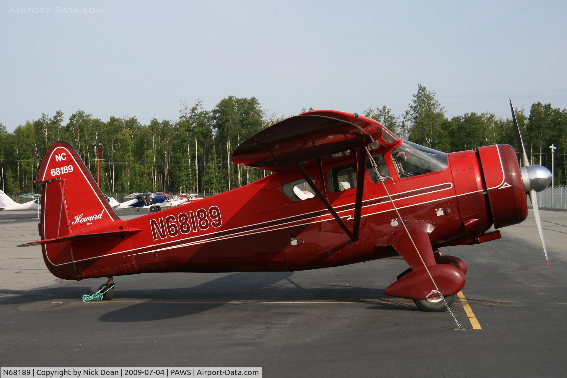 N68189, Howard Aircraft DGA-15P C/N 44927, PAWS