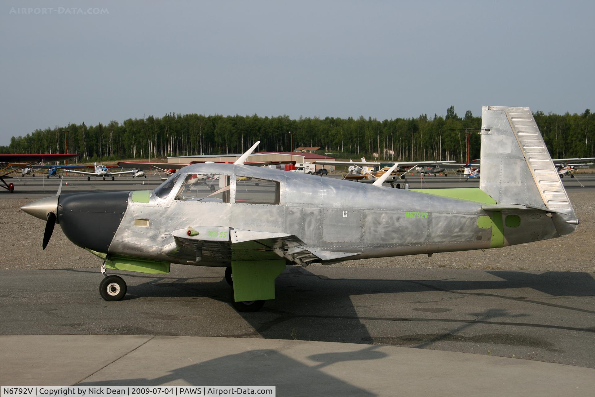 N6792V, 1970 Mooney M20C Ranger C/N 700085, PAWS