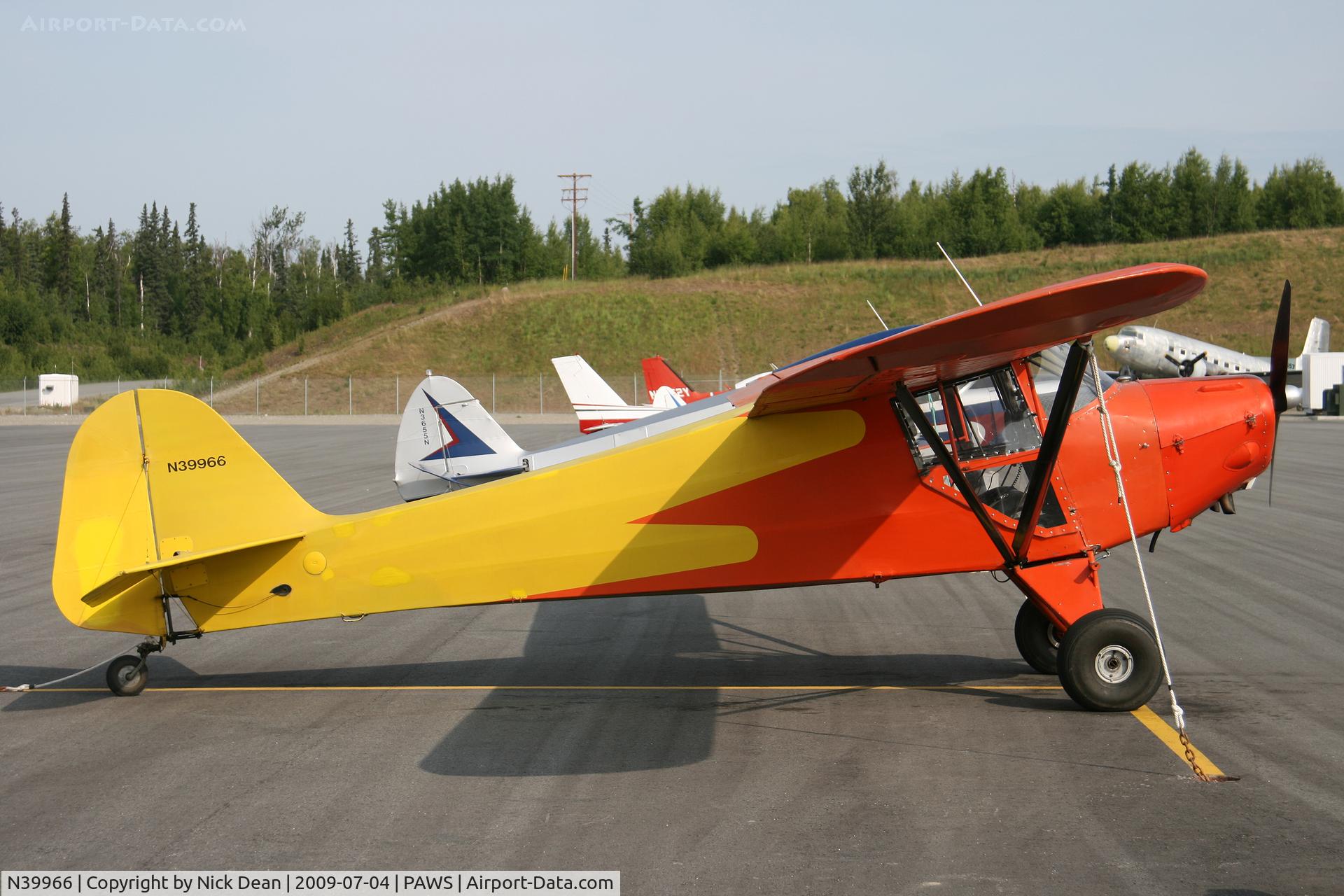 N39966, 1953 Taylorcraft BC12-D C/N 6625, PAWS