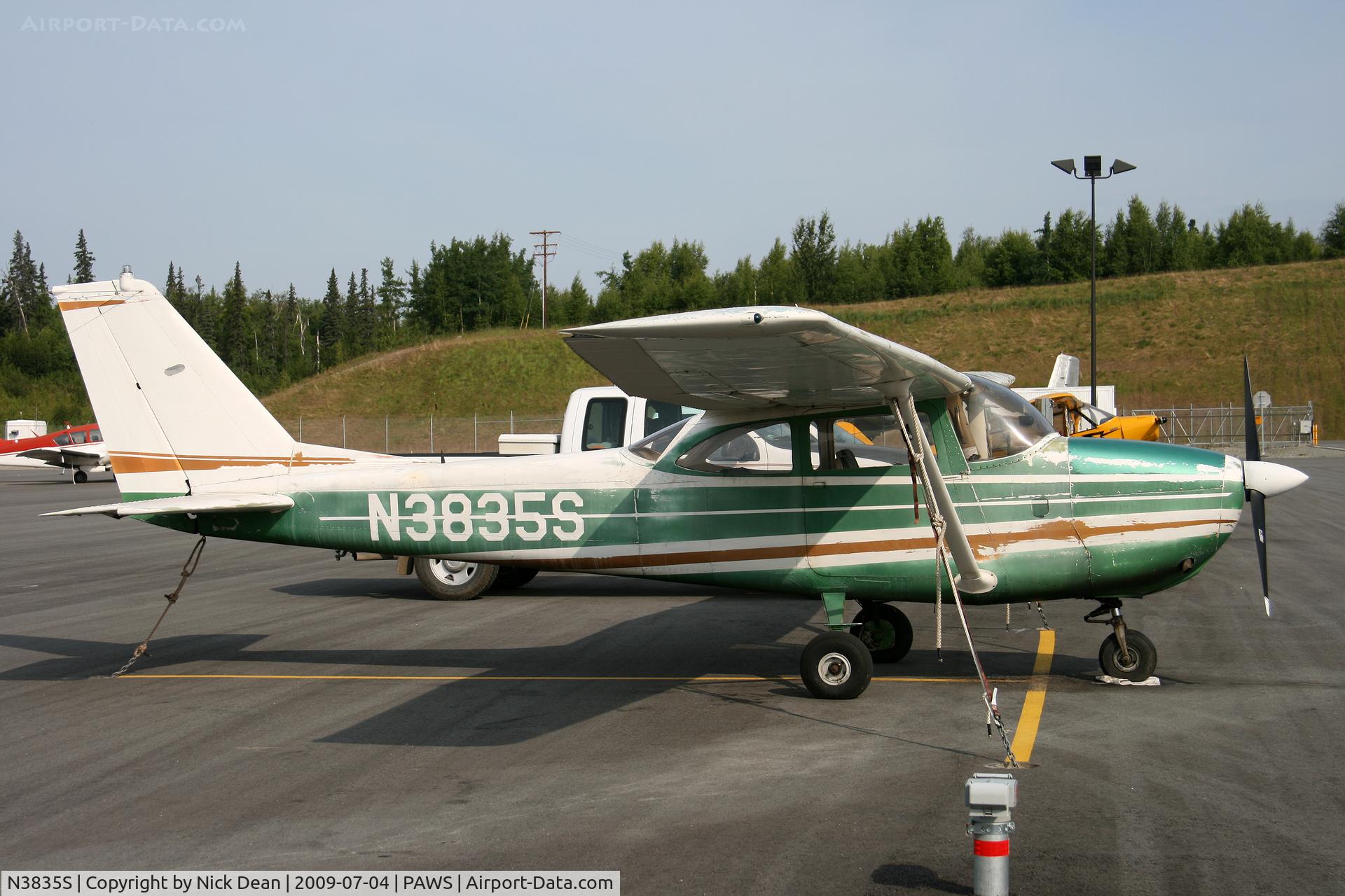 N3835S, 1963 Cessna 172E C/N 17251035, PAWS