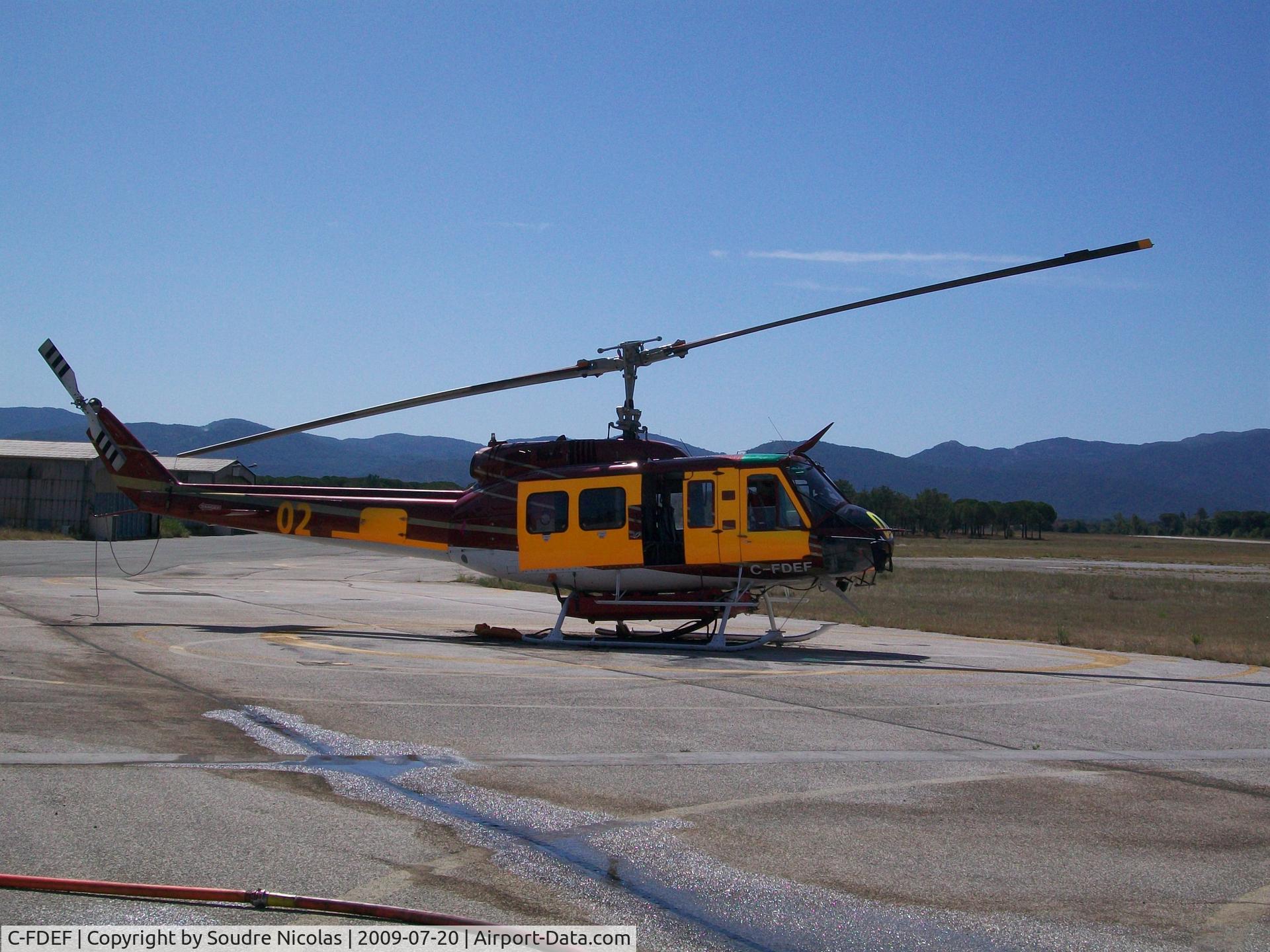 C-FDEF, 1969 Bell 205A-1 C/N 30038, Le CANNET 2009