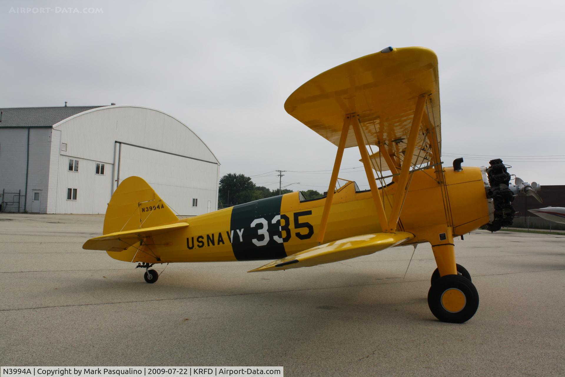 N3994A, 1985 Boeing 75 C/N AR-35, Stearman