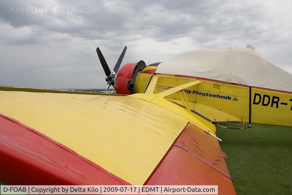 D-FOAB, 1978 PZL-Okecie PZL-106AR/2M Kruk C/N 48040, Interflug (Gehling-Flugtechnik)