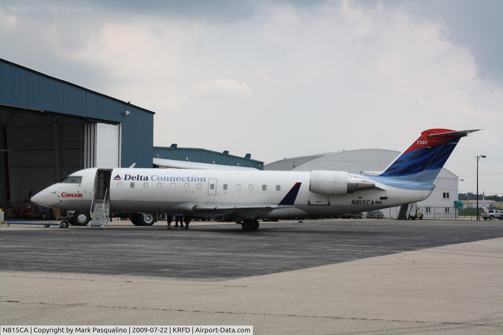 N815CA, 2000 Bombardier CRJ-100ER (CL-600-2B19) C/N 7397, CL-600-2B19