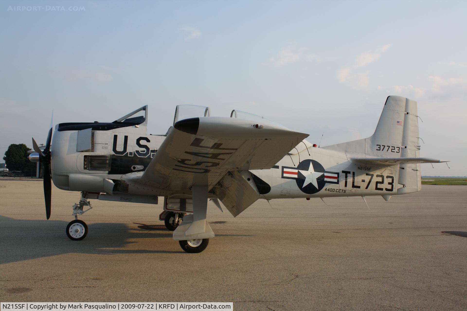 N215SF, 1955 North American T-28B Trojan C/N 200-86 (137723), North American T-28B