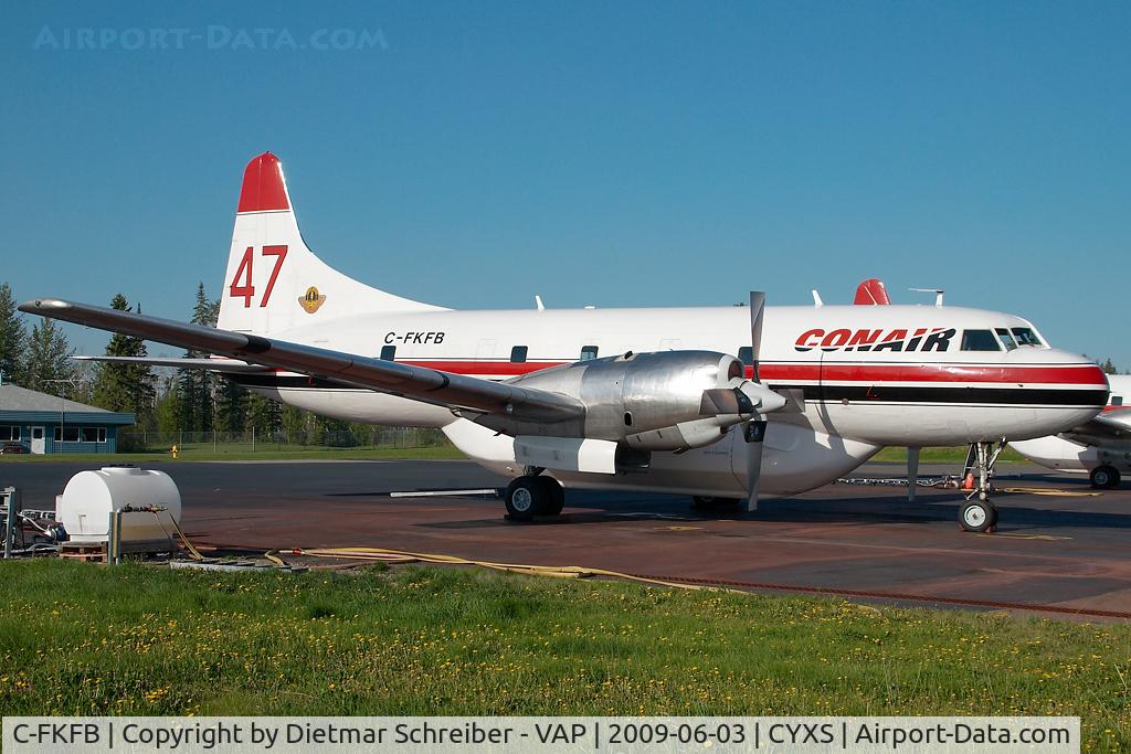C-FKFB, 1953 Convair 340-31 C/N 57, Conair Convair 580