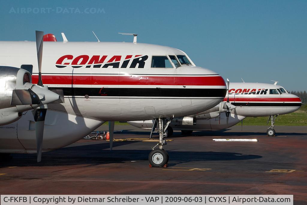 C-FKFB, 1953 Convair 340-31 C/N 57, Conair Convair 580