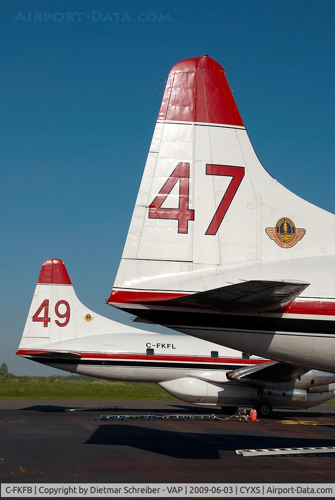 C-FKFB, 1953 Convair 340-31 C/N 57, Conair Convair 580