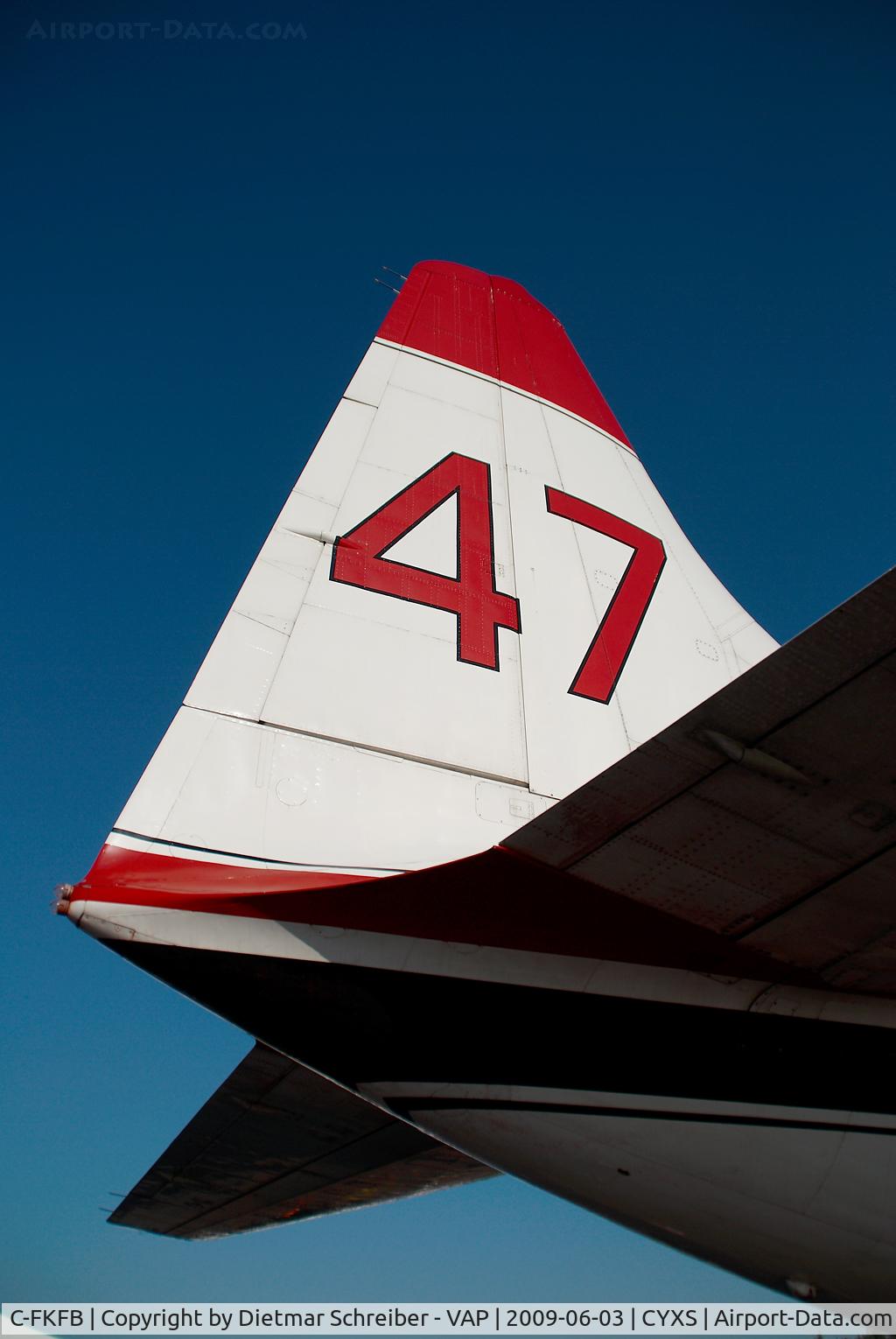 C-FKFB, 1953 Convair 340-31 C/N 57, Conair Convair 580