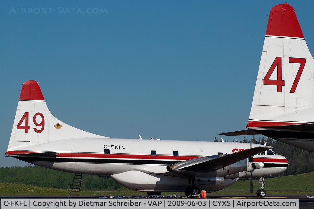 C-FKFL, 1957 Convair CV-580 C/N 465, Conair Convair 580