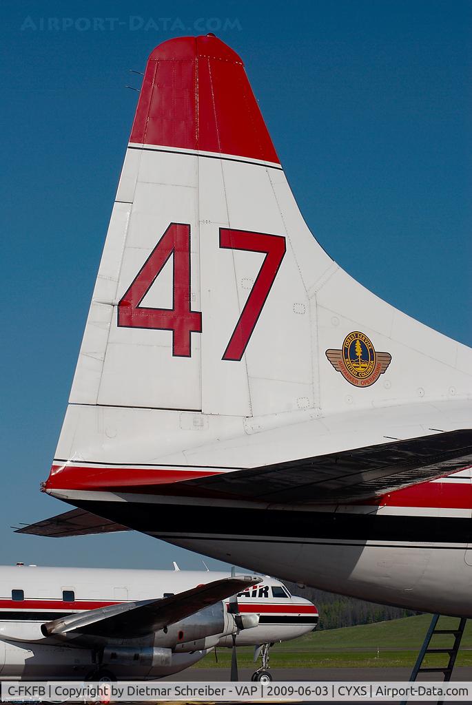 C-FKFB, 1953 Convair 340-31 C/N 57, Conair Convair 580