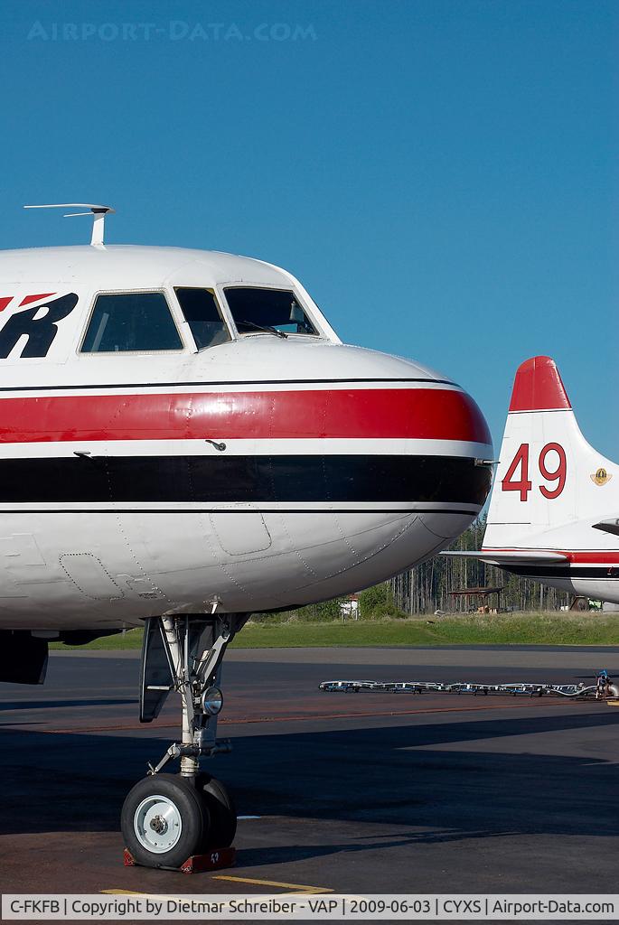 C-FKFB, 1953 Convair 340-31 C/N 57, Conair Convair 580