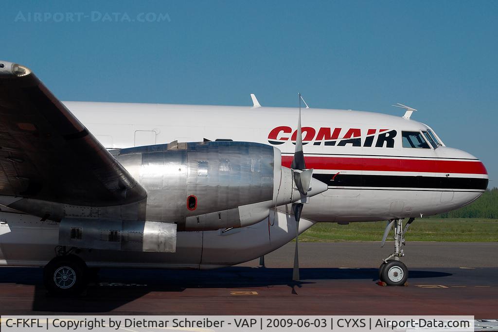 C-FKFL, 1957 Convair CV-580 C/N 465, Conair Convair 580