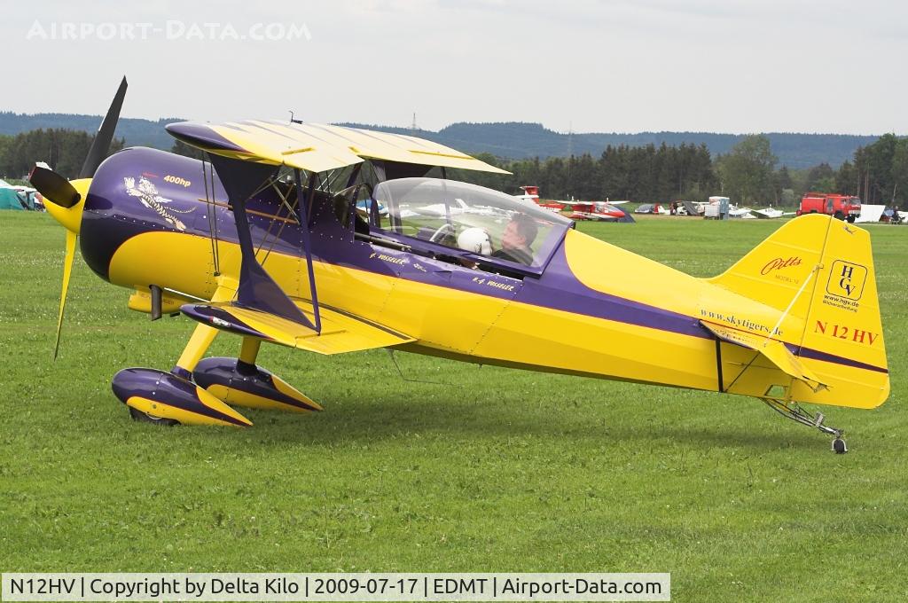 N12HV, 2002 Pitts Model 12 C/N 109, Team Skytigers Pitts 12