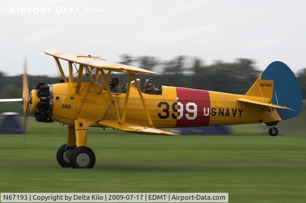 N67193, 1942 Boeing E75 (N2S-5) C/N 75-8116, Untitled Boeing N2S-4 Kaydet (A75N1)