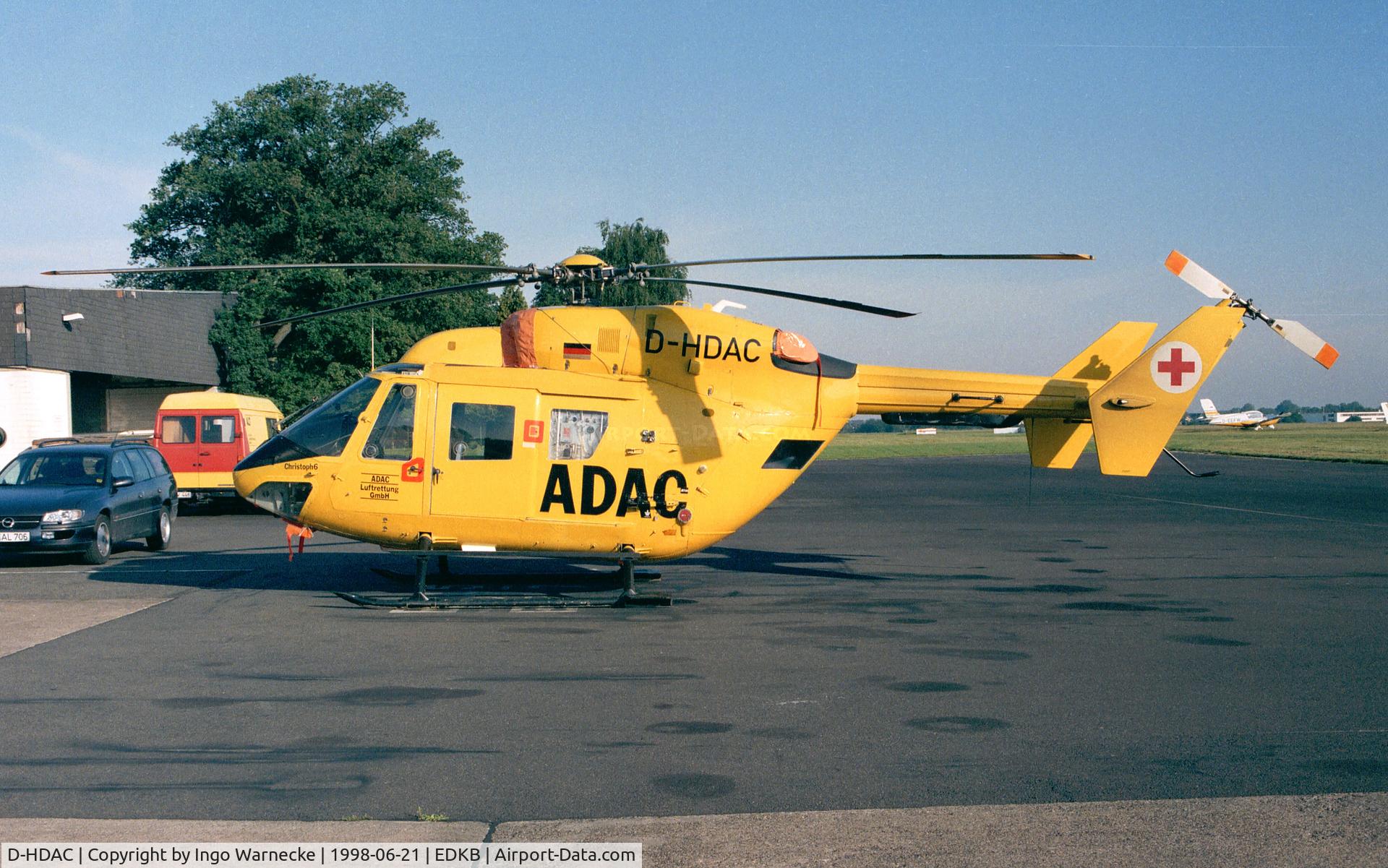 D-HDAC, Eurocopter-Kawasaki BK-117A-4 C/N 7005, MBB-Kawasaki BK-117A-4 
