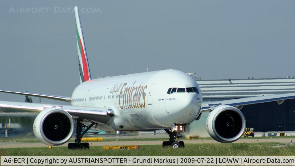 A6-ECR, 2009 Boeing 777-31H/ER C/N 35592, Emirates