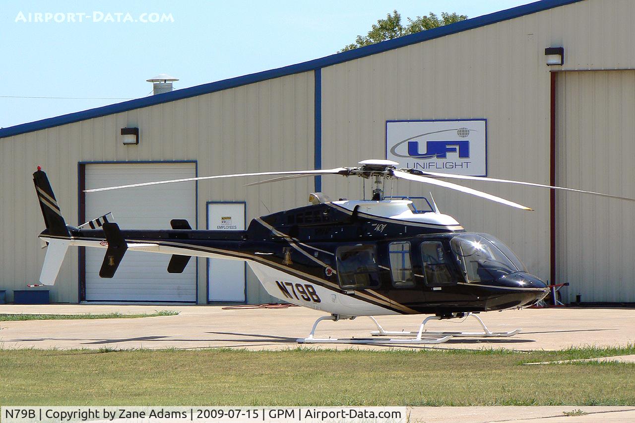 N79B, 1999 Bell 407 C/N 53379, At Grand Prairie Municipal