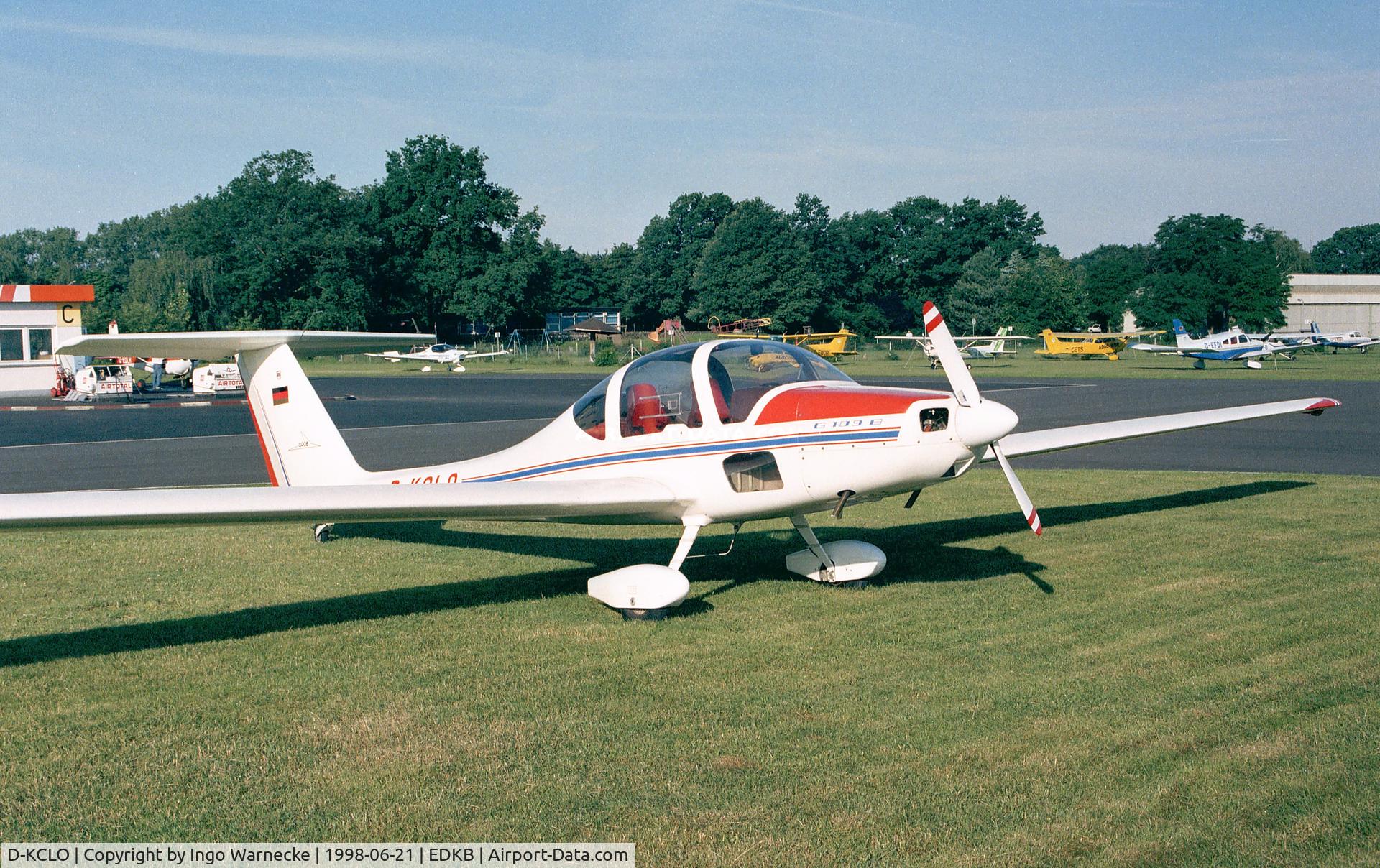 D-KCLO, Grob G-109B C/N 6346, Grob G.109B at Bonn-Hangelar airfield