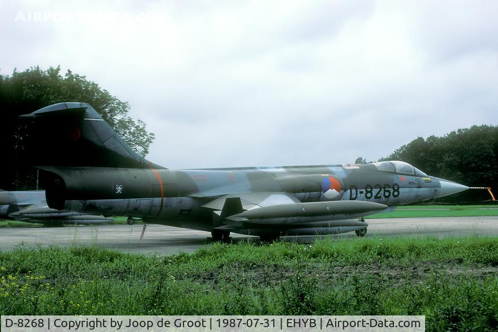 D-8268, Lockheed F-104G Starfighter C/N 683-8268, Storage of the redundant Dutch Starfighters.