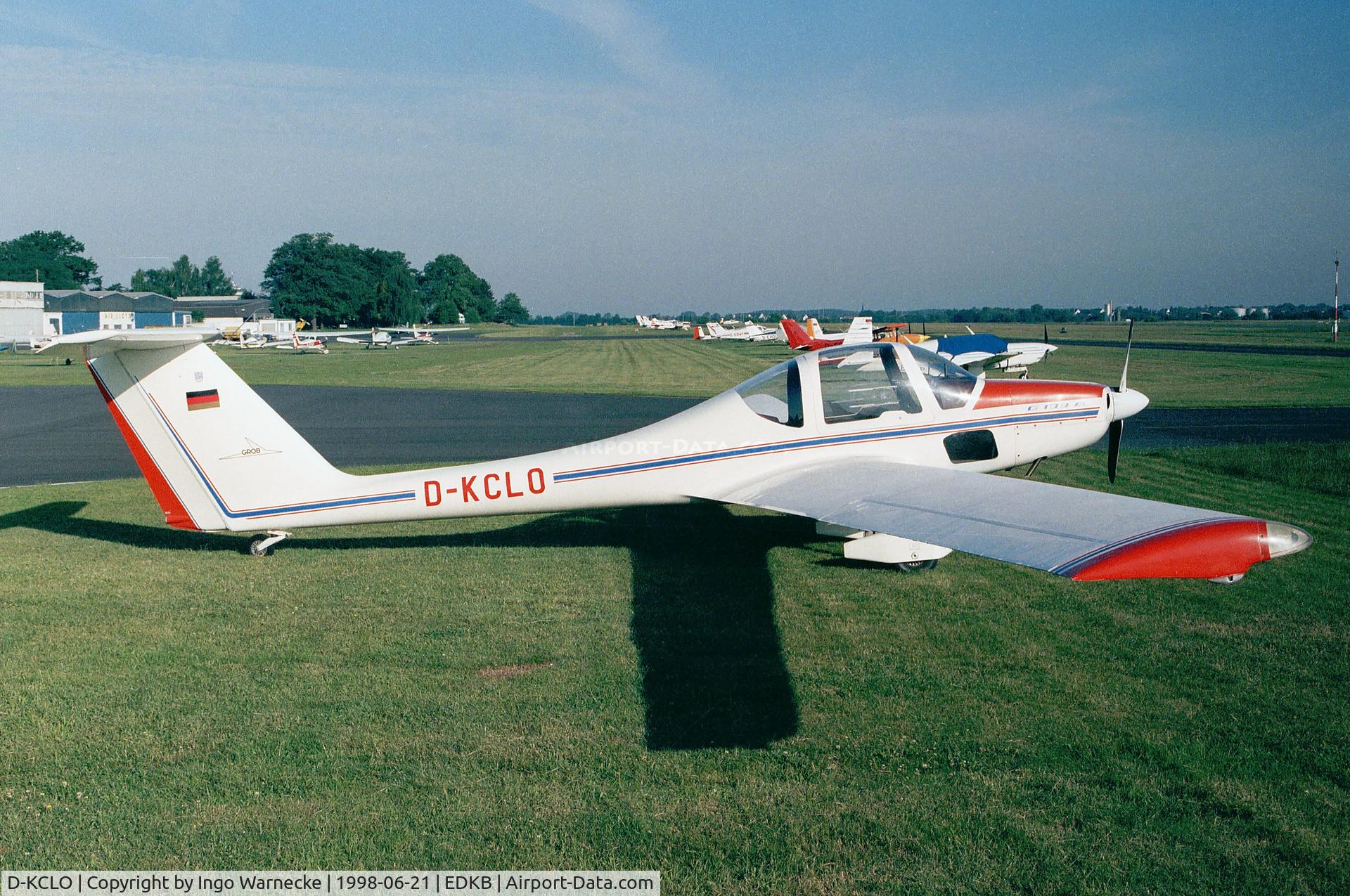 D-KCLO, Grob G-109B C/N 6346, Grob G.109B at Bonn-Hangelar airfield
