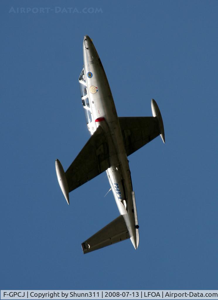 F-GPCJ, 1962 Fouga CM-170R Magister C/N 369, Used as a demo aircraft during LFOA Airshow 2008