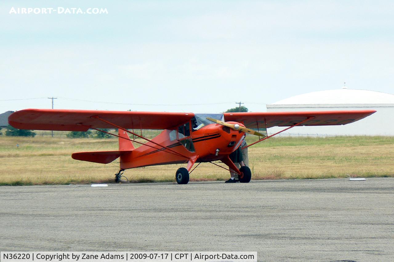 N36220, 1941 Taylorcraft BL12-65 C/N 3174, At Cleburne Municipal