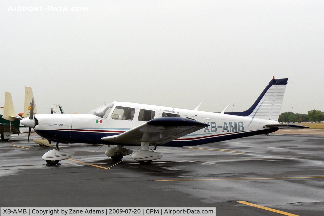 XB-AMB, Piper PA-32-300 Cherokee Six C/N Not found XB-AMB, Mexican registered Cherokee Six at Grand Prairie Municipal