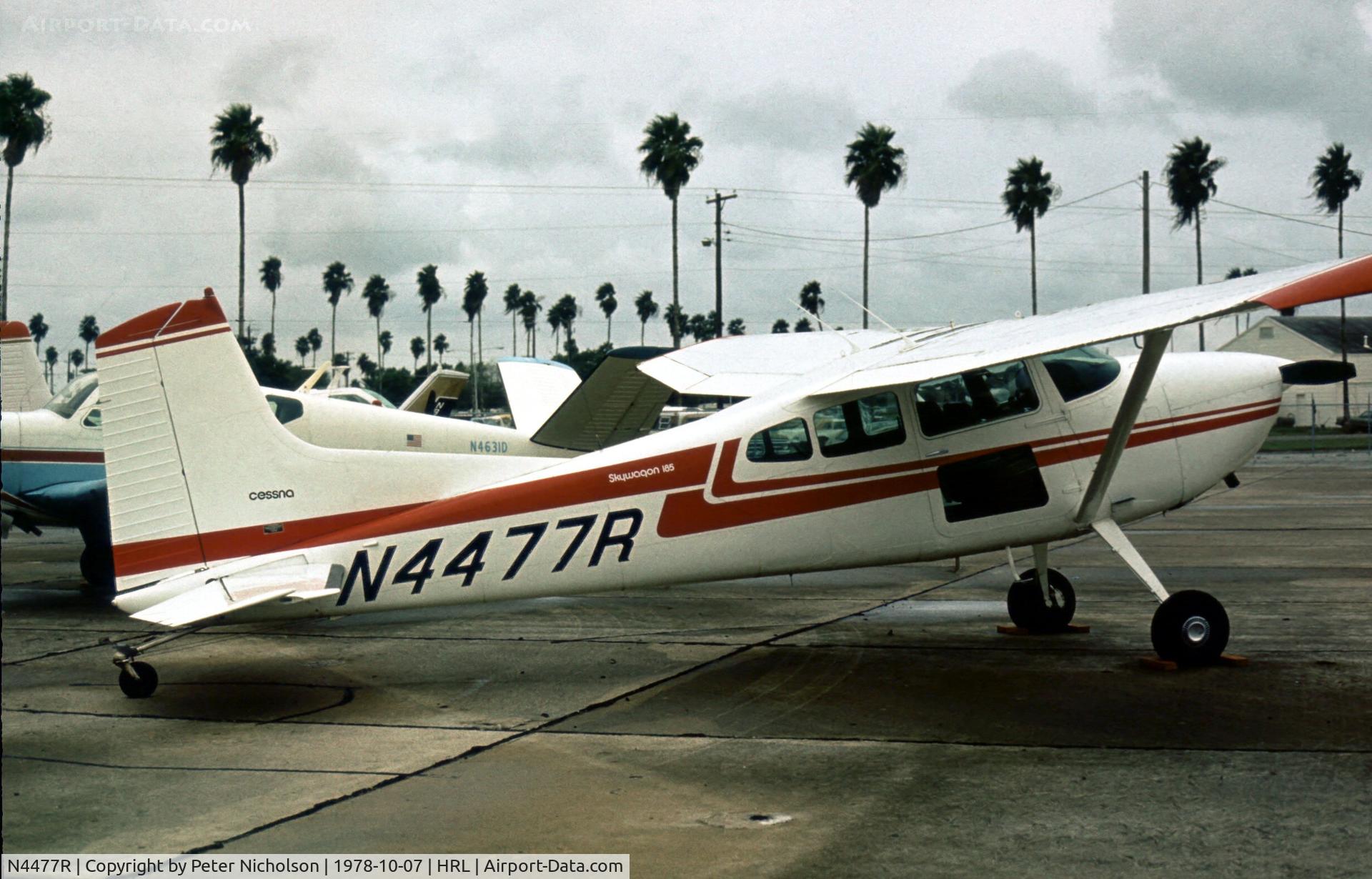 N4477R, 1976 Cessna A185F Skywagon 185 C/N 18502967, This Skywagon was present at the Confederate Air Force's 1978 Airshow at Harlingen.