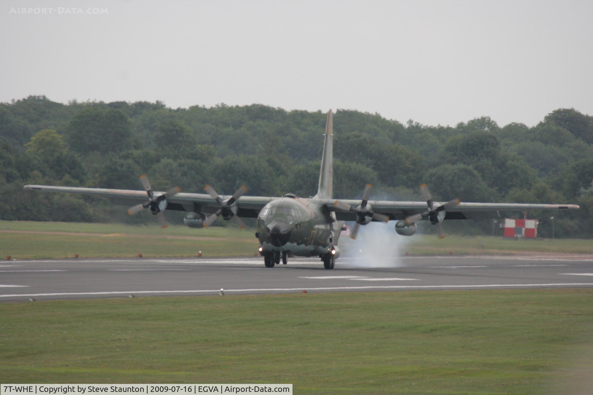 7T-WHE, 1982 Lockheed C-130H-30 Hercules C/N 382-4935, Taken at the Royal International Air Tattoo 2009