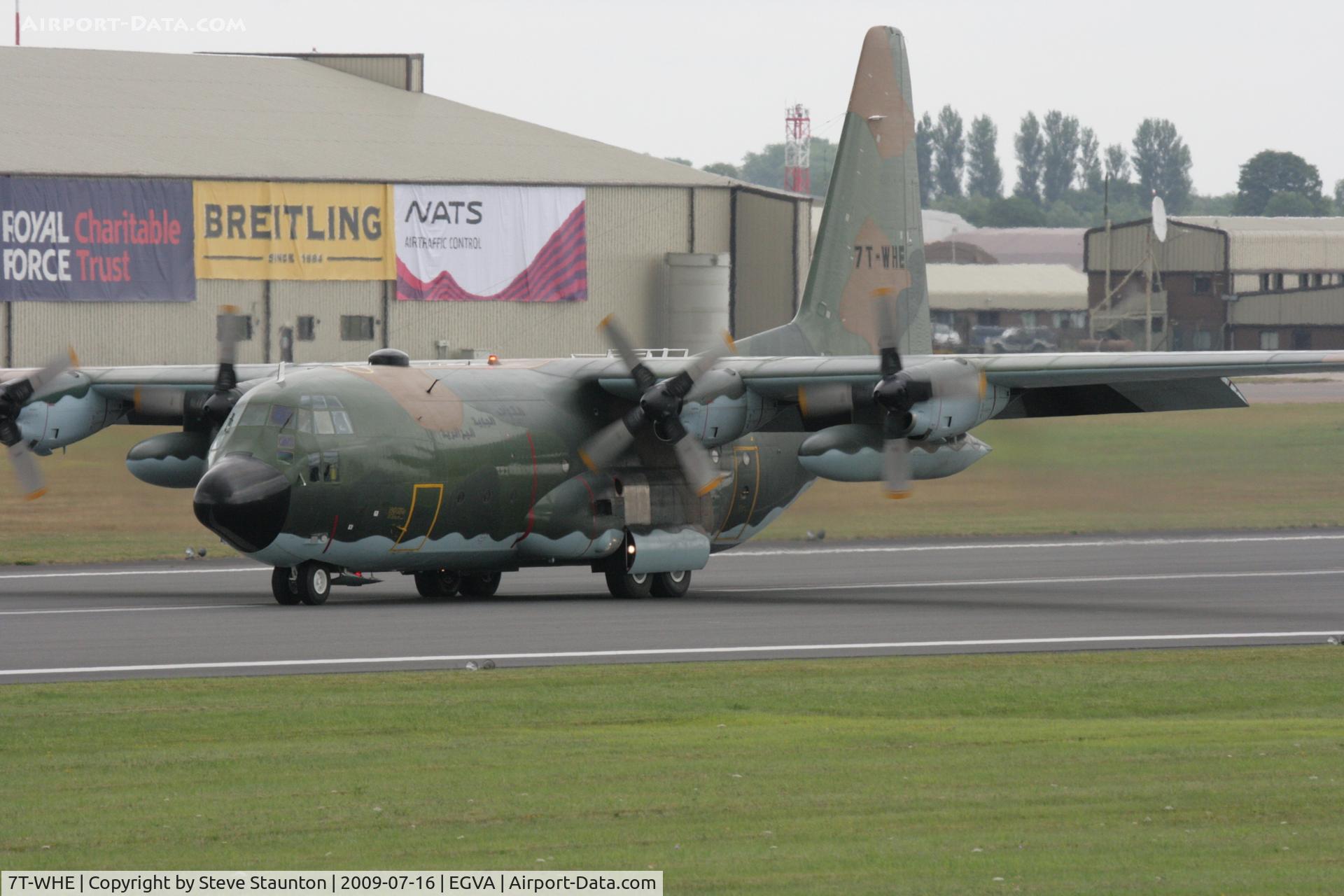 7T-WHE, 1982 Lockheed C-130H-30 Hercules C/N 382-4935, Taken at the Royal International Air Tattoo 2009