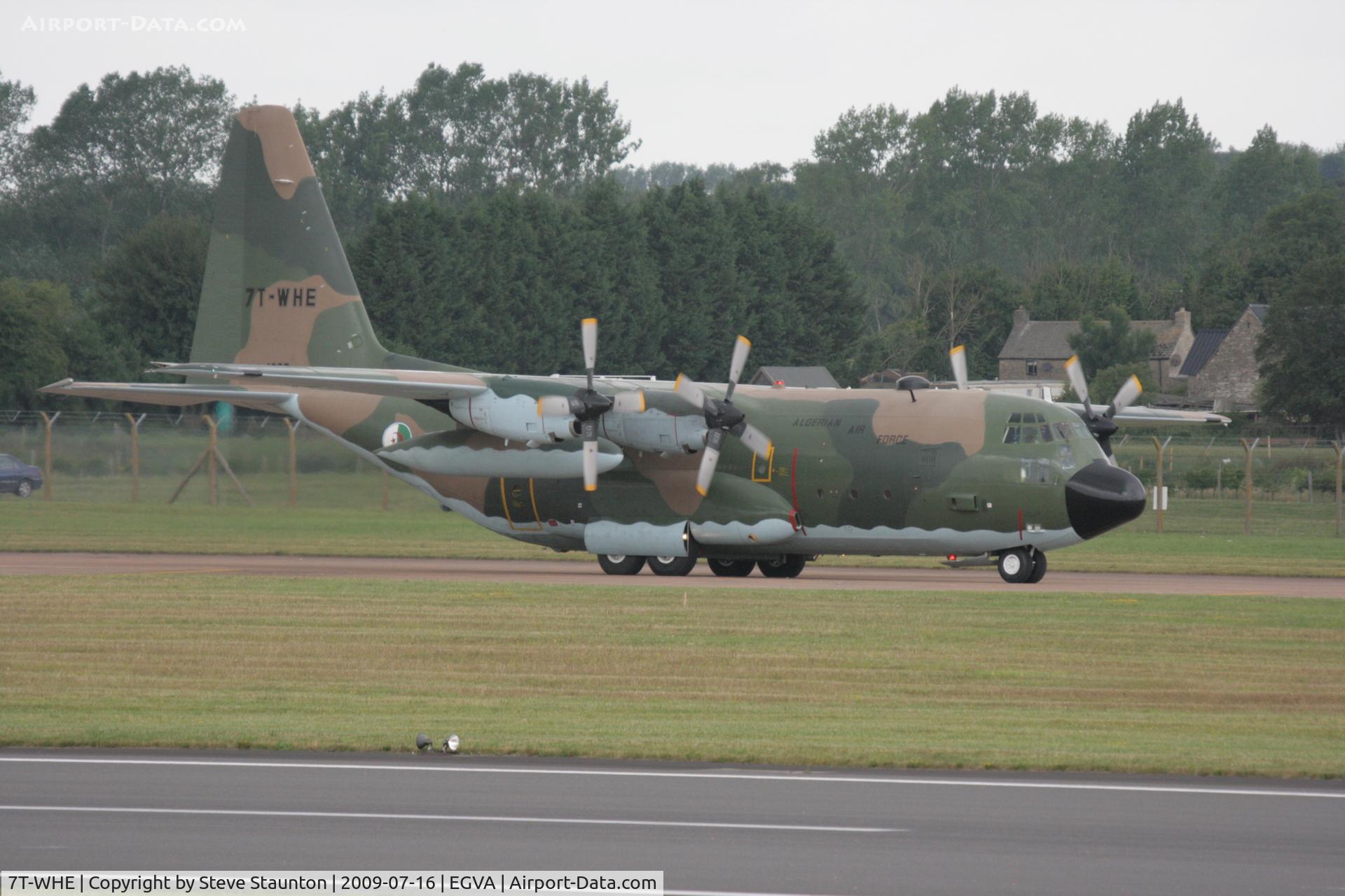 7T-WHE, 1982 Lockheed C-130H-30 Hercules C/N 382-4935, Taken at the Royal International Air Tattoo 2009