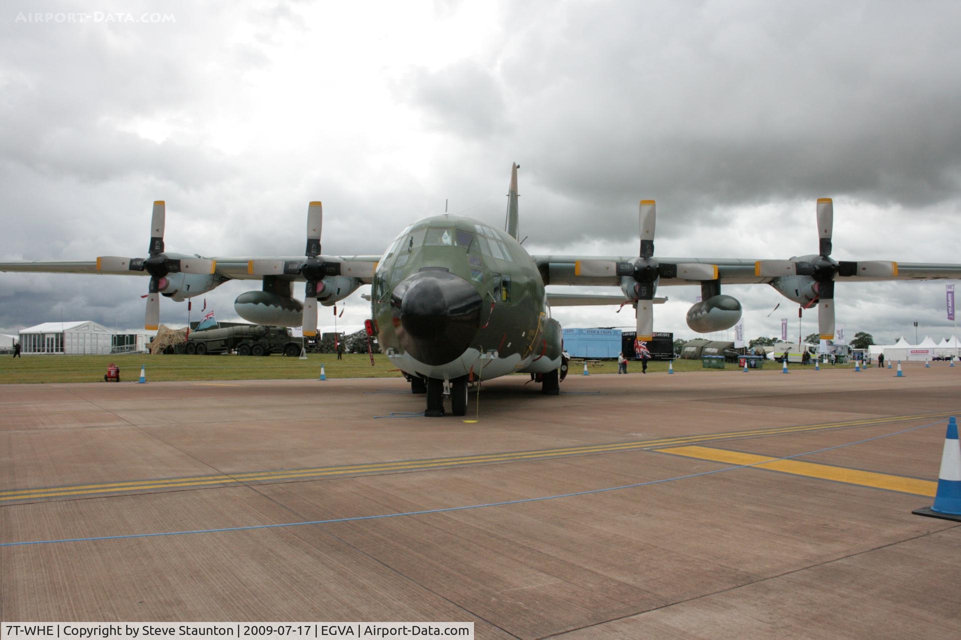 7T-WHE, 1982 Lockheed C-130H-30 Hercules C/N 382-4935, Taken at the Royal International Air Tattoo 2009