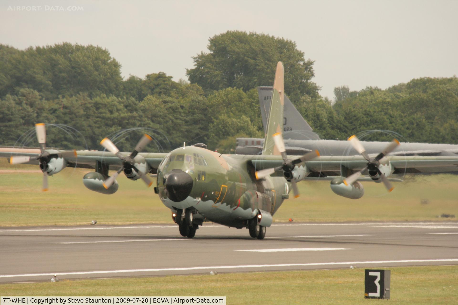 7T-WHE, 1982 Lockheed C-130H-30 Hercules C/N 382-4935, Taken at the Royal International Air Tattoo 2009