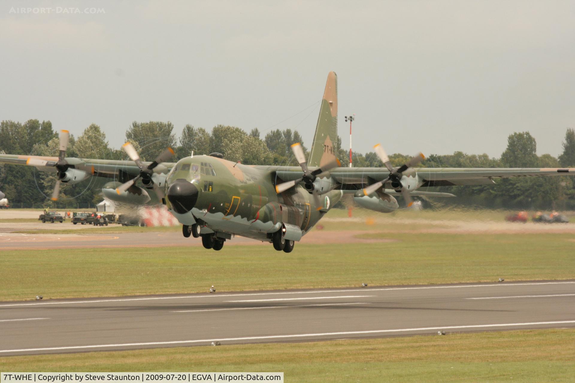 7T-WHE, 1982 Lockheed C-130H-30 Hercules C/N 382-4935, Taken at the Royal International Air Tattoo 2009