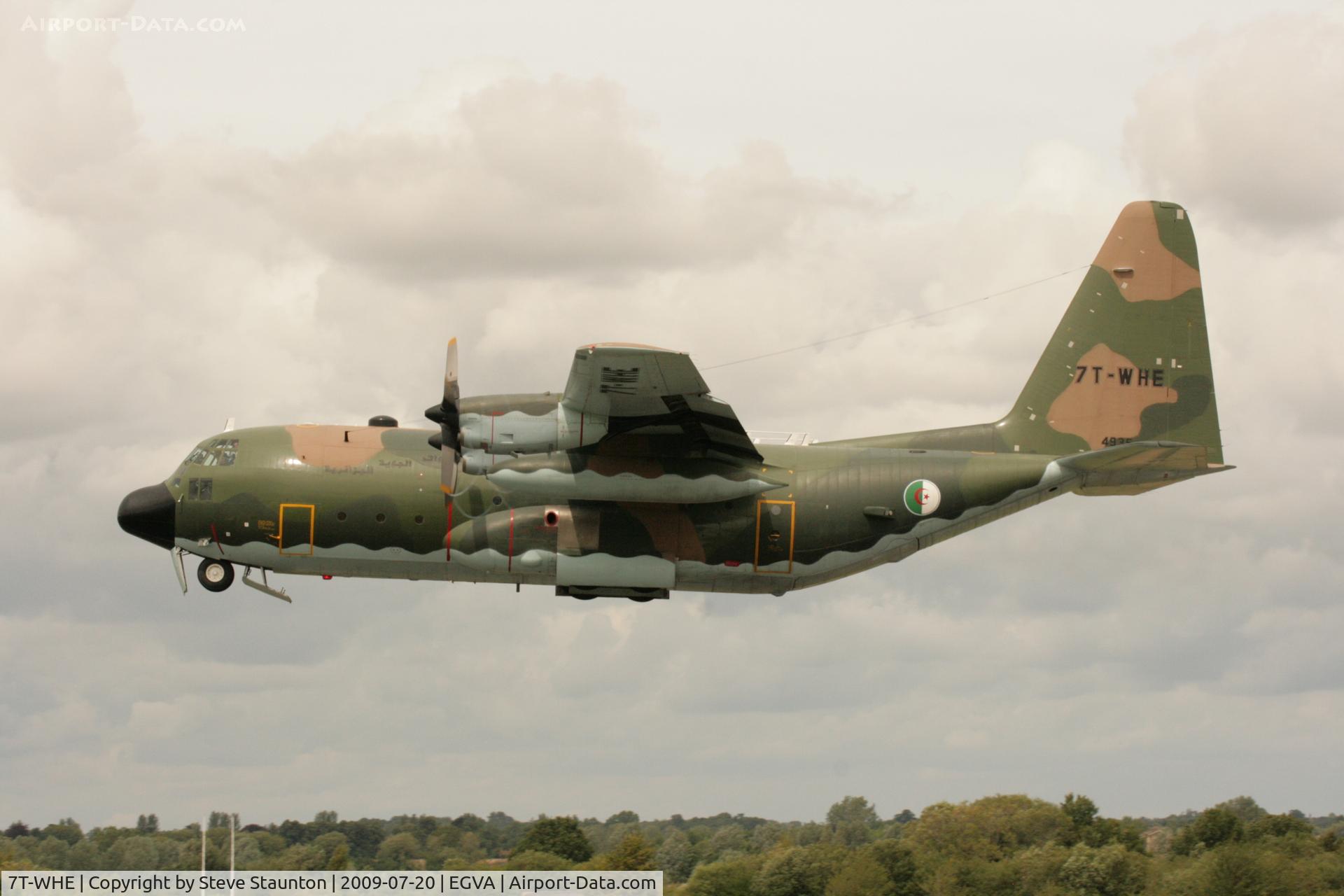 7T-WHE, 1982 Lockheed C-130H-30 Hercules C/N 382-4935, Taken at the Royal International Air Tattoo 2009