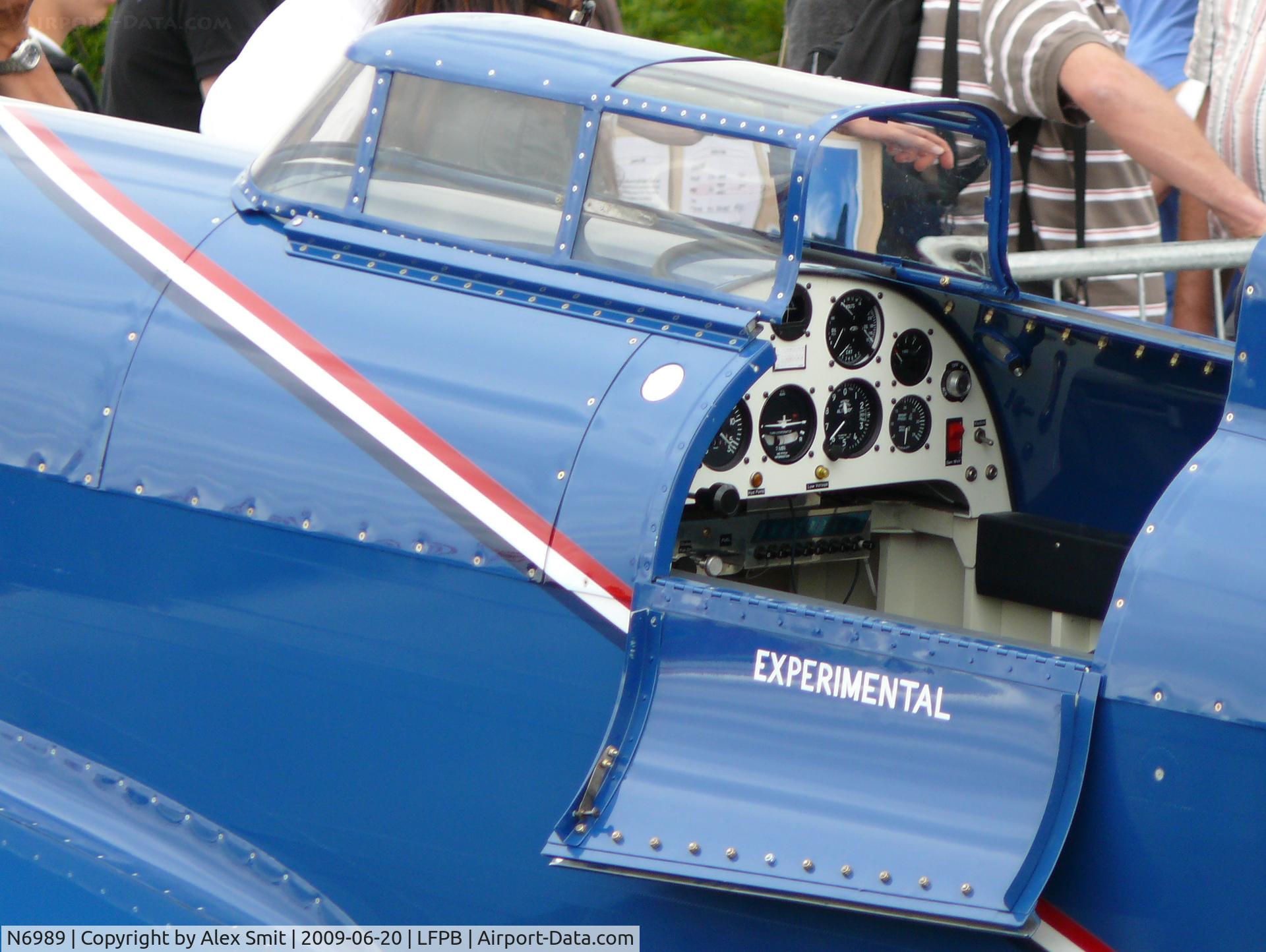 N6989, Caudron C.460 Rafale Replica C/N 100, Caudron C460 Rafale N6989 replica by Mark Lightsey